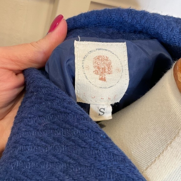 Tulle brand blue pea coat - Picture 6 of 8